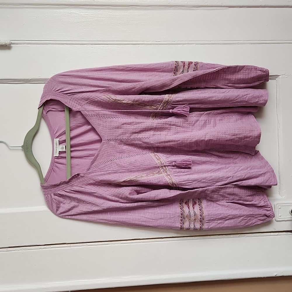 VINTAGE X AMERICA PEASANT TOP SIZE LARGE